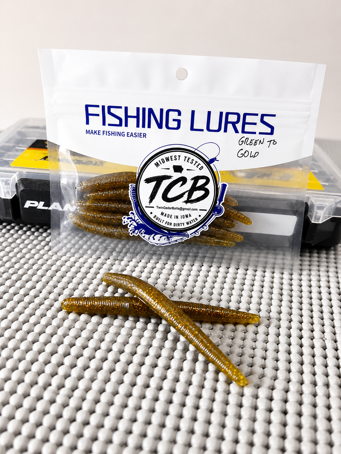 5" Green To Gold Stick Bait