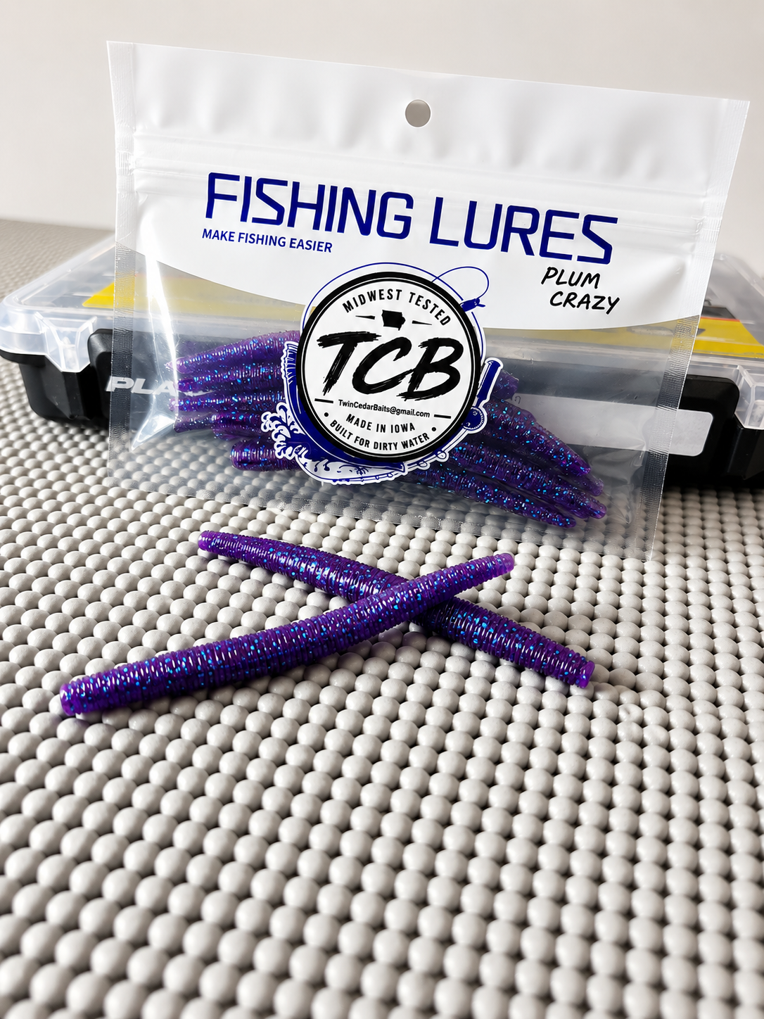 5" Plum Crazy Stick Bait
