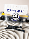 3.5" Black & Blue Paddle-Tails
